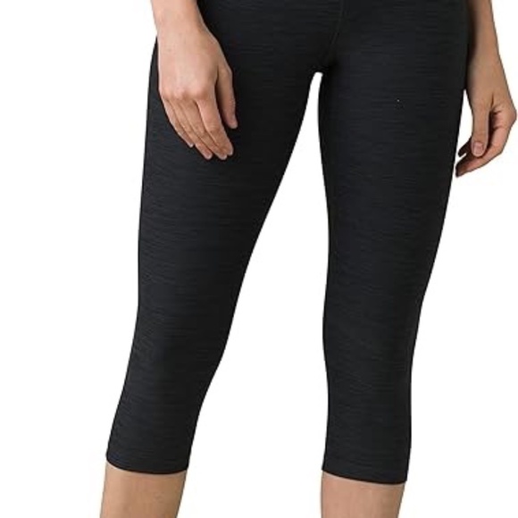 NWT Prana Kimble Capri Black Heather Women's Medium - Picture 7 of 8